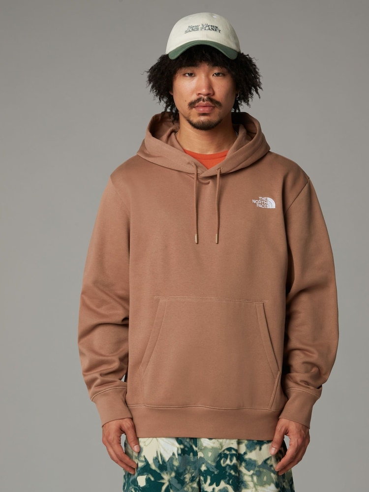 The North Face Brown Mens Essential Hoodie - Image 3 of 3