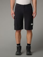The North Face Black Grey Exploration Shorts - Image 2 of 3