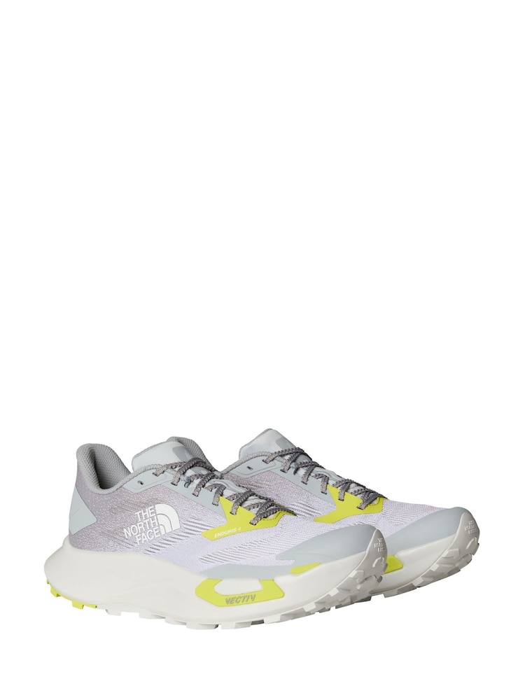 The North Face Grey Mens Vectiv Enduris 4 Trainers - Image 4 of 5
