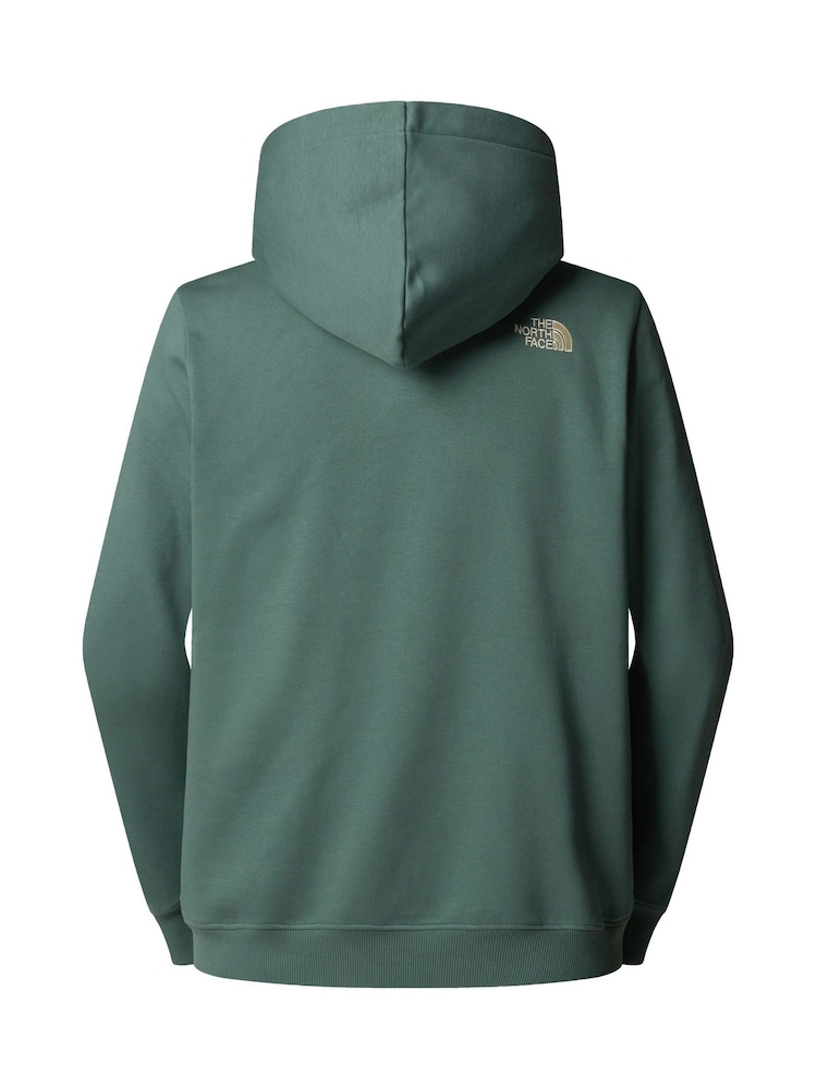 The North Face Green Drew Peak Pullover Hoodie - Image 2 of 2