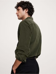 Banana Republic Green Lightweight Corduroy Shirt - Image 2 of 4