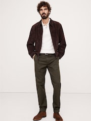 Banana Republic Brown Authentic Slim Stretch Chinos - Image 1 of 4