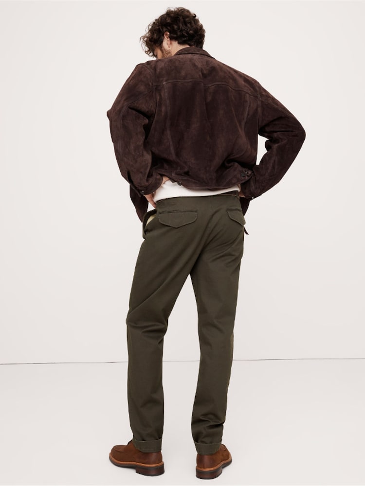 Banana Republic Brown Authentic Slim Stretch Chinos - Image 2 of 4