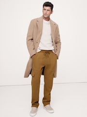 Banana Republic Brown Ponte Cargo Jogger - Image 1 of 5