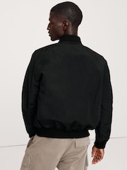 Banana Republic Black Water-Resistant Bomber Jacket - Image 2 of 5