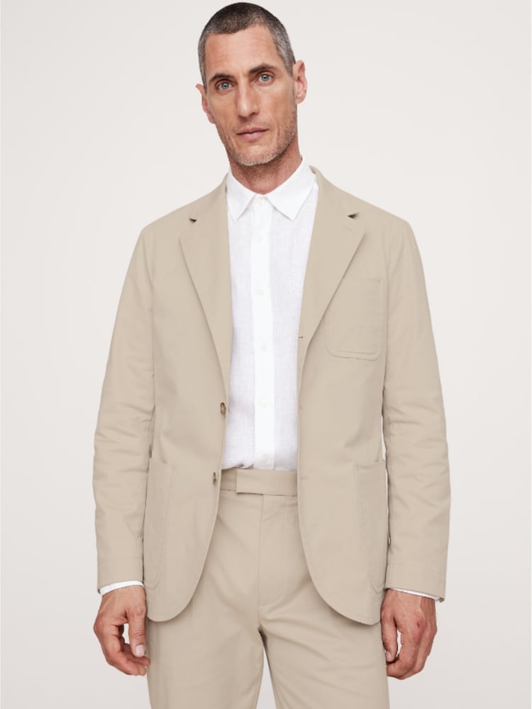 Banana Republic Итальянский Стрейчевый блейзер - Image 1 of 6