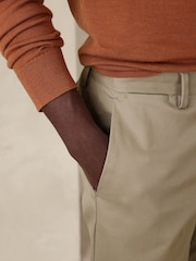 Banana Republic Beige Athletic Tapered Fit Chinos - Image 3 of 4
