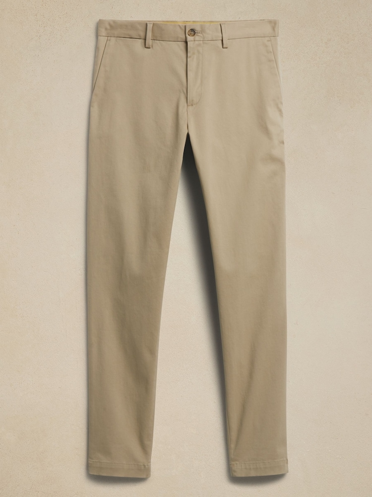 Banana Republic Beige Athletic Tapered Fit Chinos - Image 4 of 4