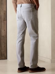 Banana Republic Grey Slim Traveler Trousers 2.0 - Image 2 of 3