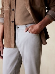 Banana Republic Grey Slim Traveler Trousers 2.0 - Image 3 of 3