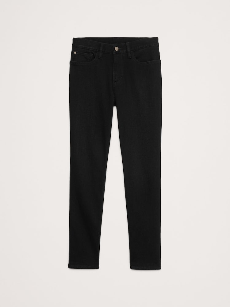 Banana Republic Black Slim Traveler Jeans 2.0 - Image 4 of 4