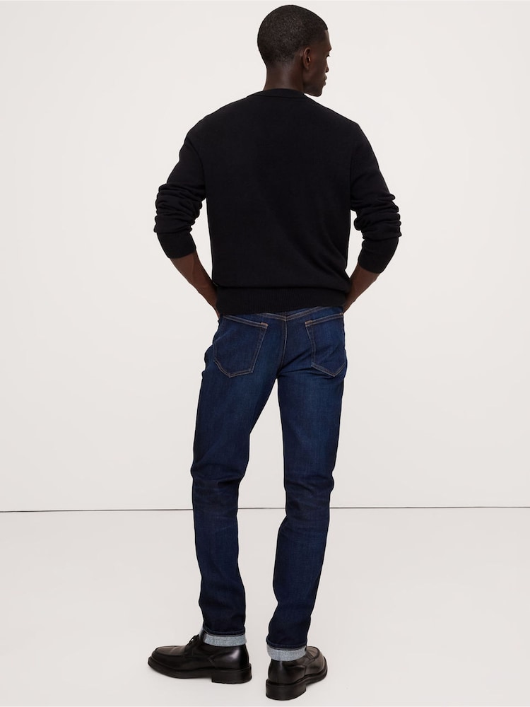 Banana Republic Blue Slim Traveler Jeans 2.0 - Image 2 of 3