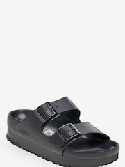 Birkenstock Black Arizona Papillio Leather Sandals - Image 2 of 3