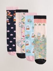 Cath Kidston Multi MIffy Socks 4 Pack - Image 1 of 12