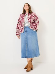 FatFace Floral Reversible Quilted Jacket - Bild 10 von 13
