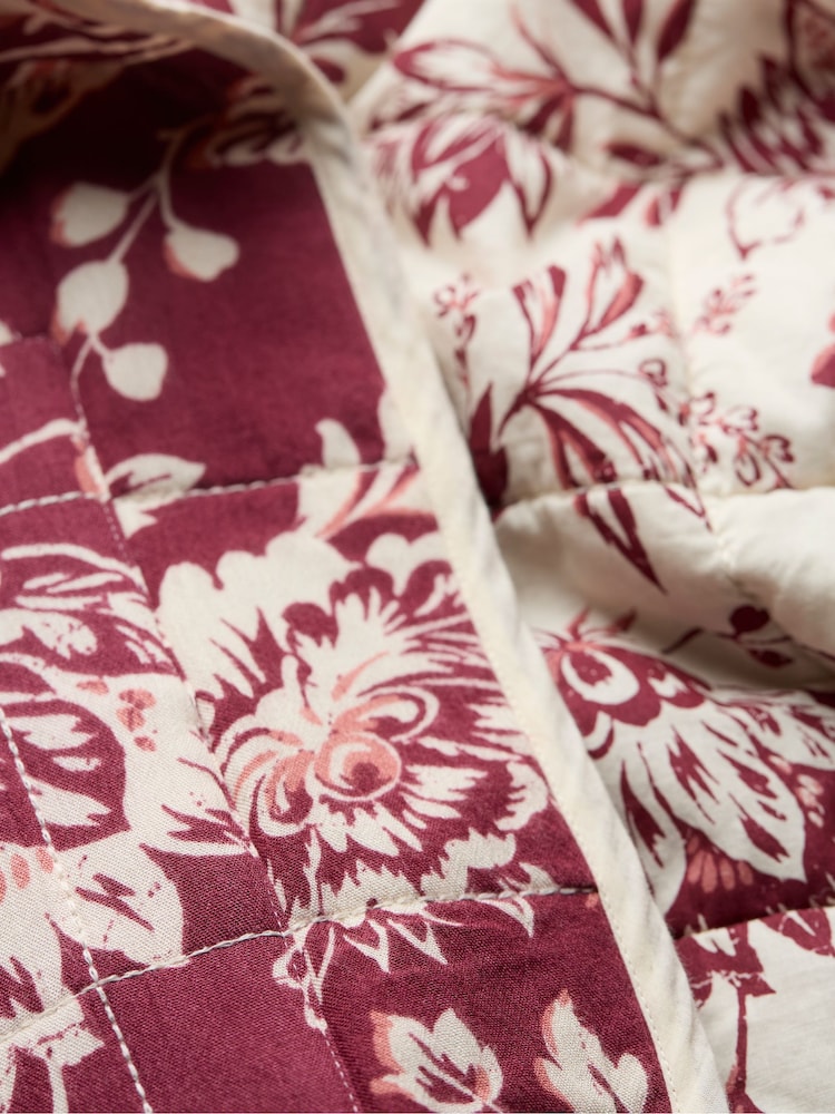 FatFace Floral Reversible Quilted Jacket - Bild 13 von 13