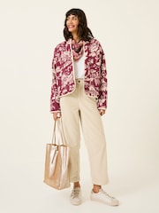 FatFace Floral Reversible Quilted Jacket - Bild 4 von 13