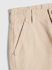 River Island Natural Carpenter Twill Trousers - Image 3 of 4