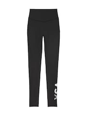 Victoria's Secret Black Graphic Full Length Elevate™ Leggings - Image 3 of 5