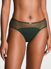 Victoria's Secret Botanical Green Hipster Knickers - Image 1 of 1