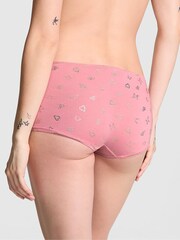 Victoria's Secret PINK Petal Pink Cotton Boyshort Knickers - Image 2 of 3
