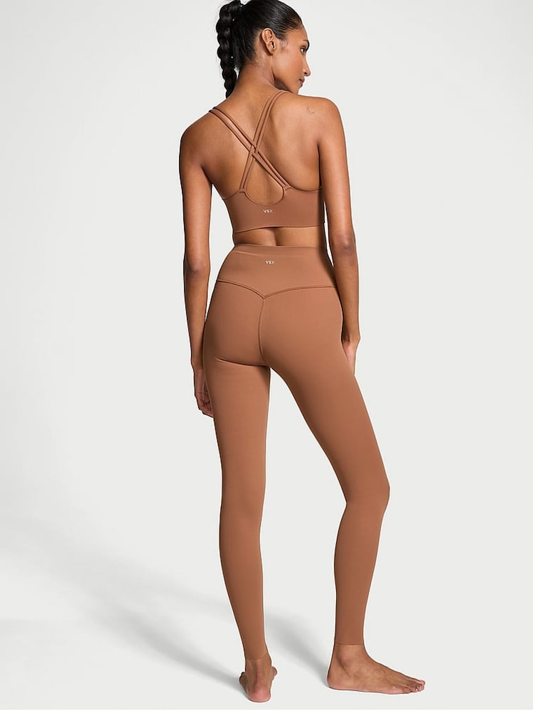 Victoria's Secret Caramel Brown Full Length Elevate™ Leggings - Image 2 of 4 Victoria's Secret Caramel Brown Full Length Elevate™ Leggings - Image 2 of 4