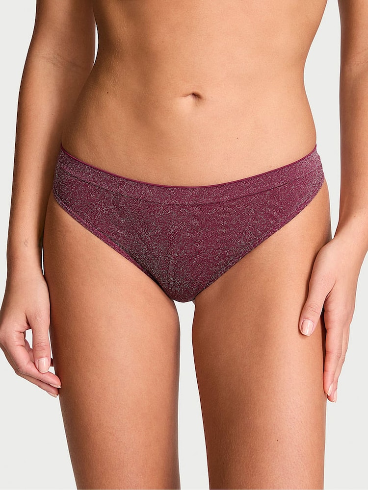 Victoria's Secret Plum Rouge Red Thong Knickers - Image 1 of 3