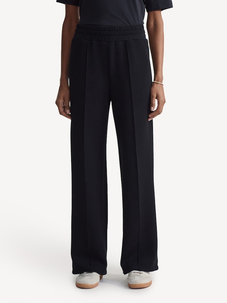 Varley Black The Wide Leg 30 Joggers - Image 1 of 9