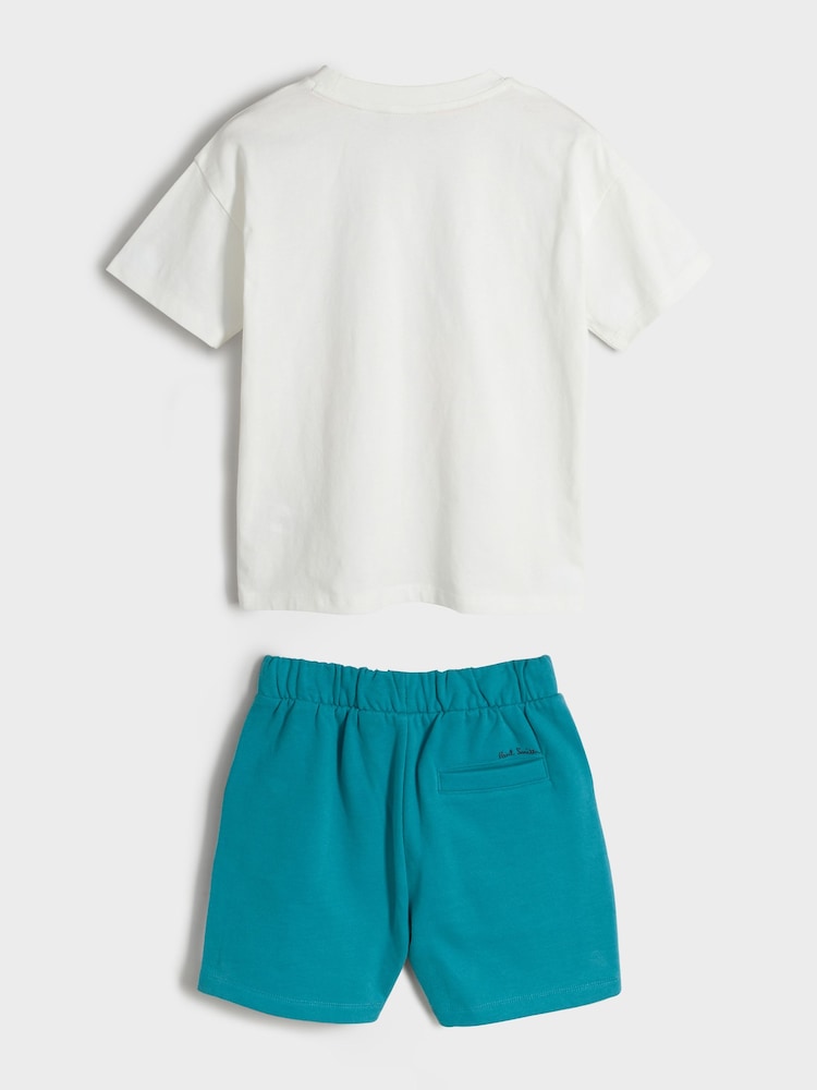 Paul Smith Junior Boys Top and Shorts Set - Image 2 of 7