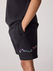 Schwarz - Paul Smith Junior Jungen Set mit Top und Shorts - Bild 6 von 8