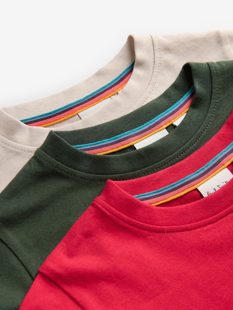 Paul Smith Junior Boys Signature T-Shirts 3 Pack - Image 6 of 7