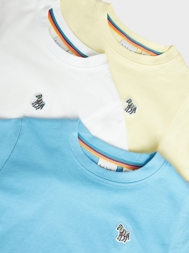 Paul Smith Junior Boys Signature T-Shirts 3 Pack - Image 7 of 8