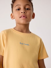 Weiß/Orange - Paul Smith Junior – Signature-T-Shirts für Jungen im 3er-Pack - Bild 19 von 23