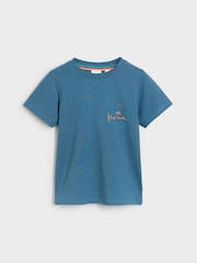 Weiß/Orange - Paul Smith Junior – Signature-T-Shirts für Jungen im 3er-Pack - Bild 2 von 23