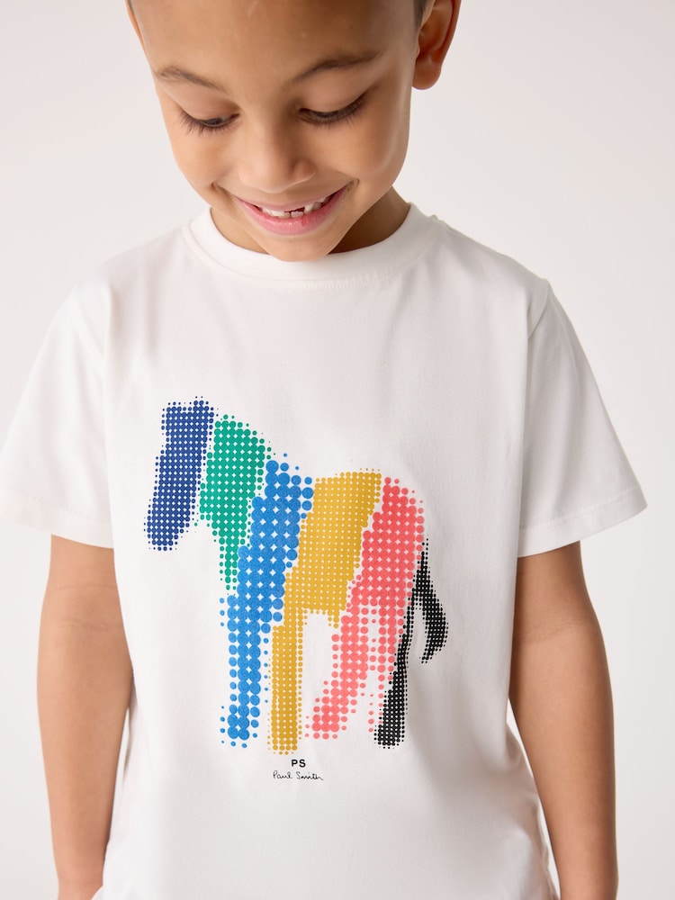 Weiß/Orange - Paul Smith Junior – Signature-T-Shirts für Jungen im 3er-Pack - Bild 23 von 23