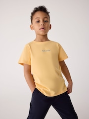 Weiß/Orange - Paul Smith Junior – Signature-T-Shirts für Jungen im 3er-Pack - Bild 5 von 23