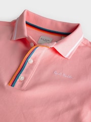 Paul Smith Junior Boys Short Sleeve Signature Polo Shirt - Image 7 of 9