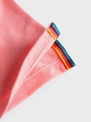 Paul Smith Junior Boys Short Sleeve Signature Polo Shirt - Image 9 of 9