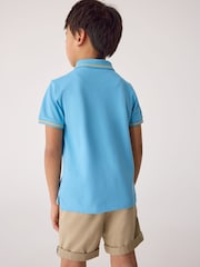Paul Smith Junior Boys Short Sleeve Zebra Print Polo Shirt - Image 2 of 9