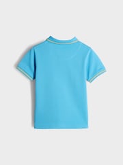 Paul Smith Junior Boys Short Sleeve Zebra Print Polo Shirt - Image 6 of 9