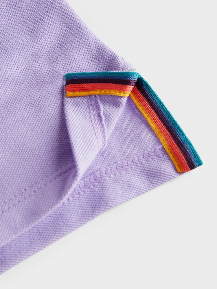 Morado lila - Paul Smith Junior Boys Short Sleeve Zebra Print Polo Shirt - Imagen 9 de 9 Morado lila - Paul Smith Junior Boys Short Sleeve Zebra Print Polo Shirt - Imagen 9 de 9
