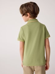 Paul Smith Junior Boys Short Sleeve Signature Polo Shirt - Image 2 of 9
