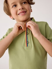 Paul Smith Junior Boys Short Sleeve Signature Polo Shirt - Image 3 of 9