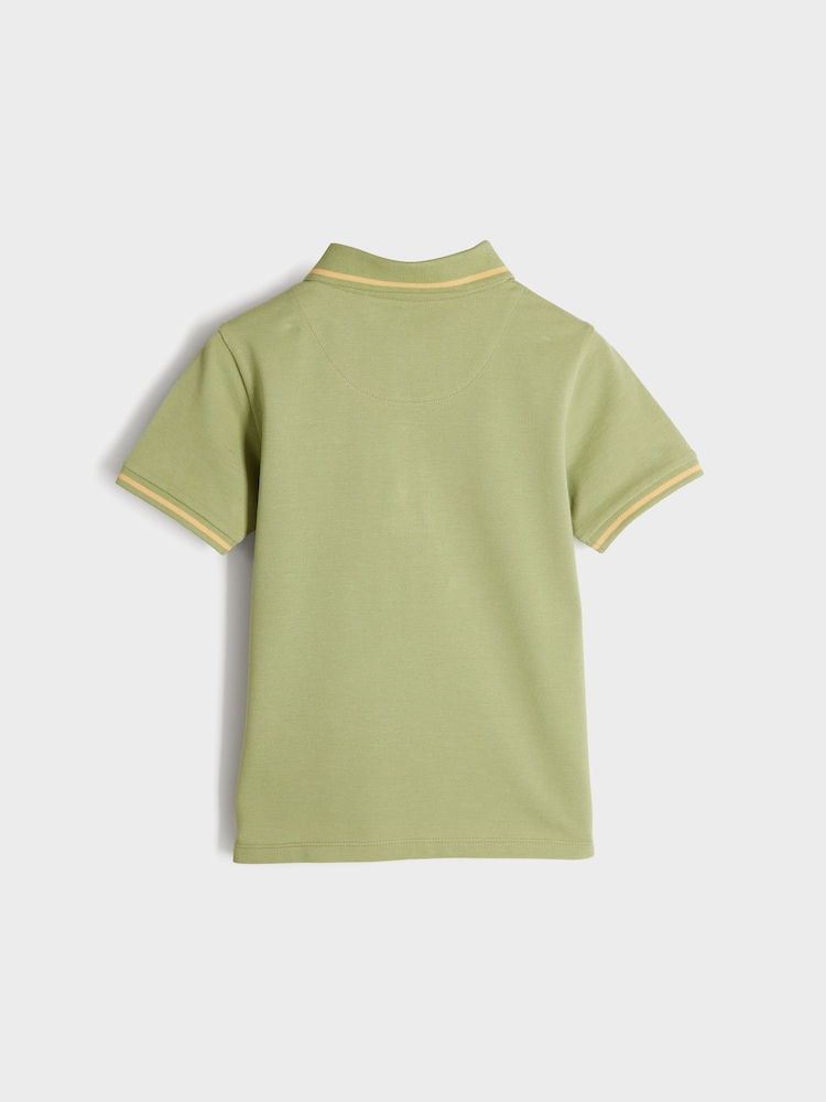 Paul Smith Junior Boys Short Sleeve Signature Polo Shirt - Image 6 of 9