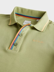 Paul Smith Junior Boys Short Sleeve Signature Polo Shirt - Image 7 of 9