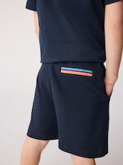 Marineblau - Paul Smith Junior Boys Polo Shirt and Shorts Set - Bild 5 von 5