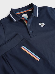 Marineblau - Paul Smith Junior Boys Polo Shirt and Shorts Set - Bild 8 von 10
