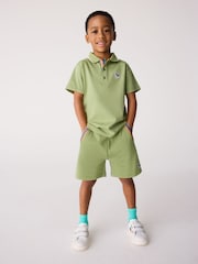 Grün - Paul Smith Junior Boys Polo Shirt and Shorts Set - Bild 1 von 4