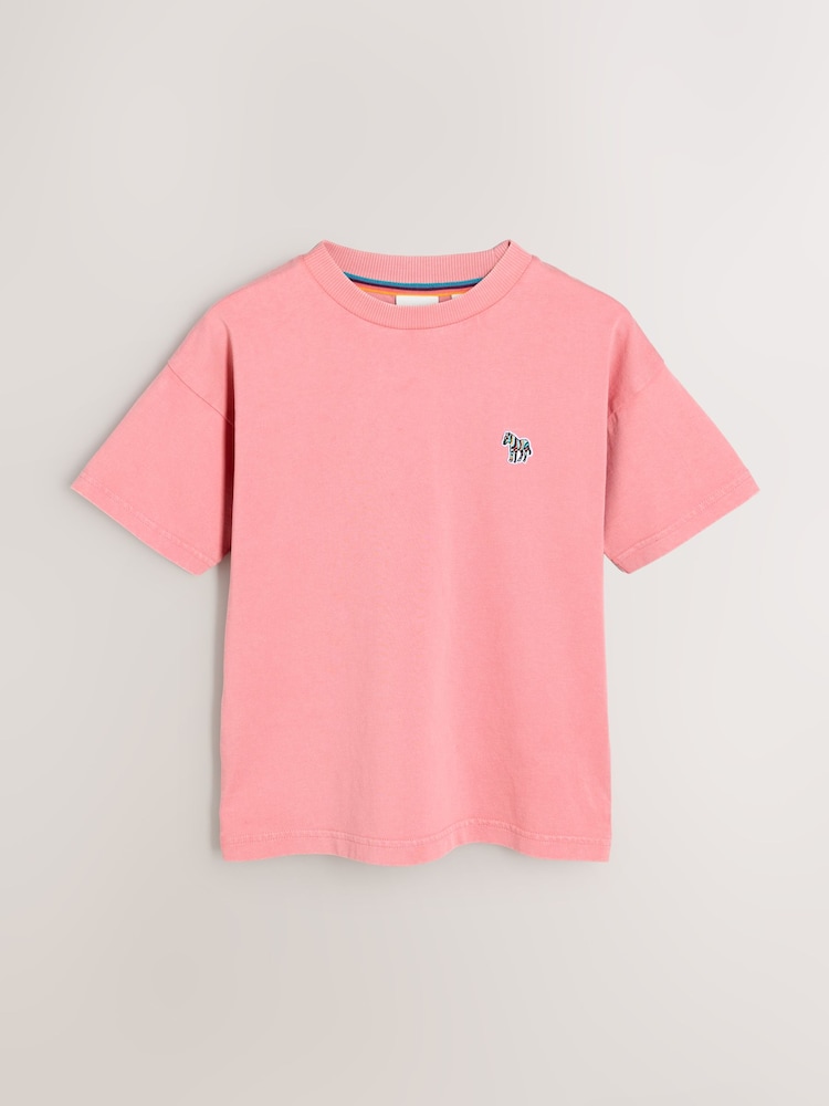 Paul Smith Junior Boys Pink/Green Signature T-Shirts Set - Image 11 of 16
