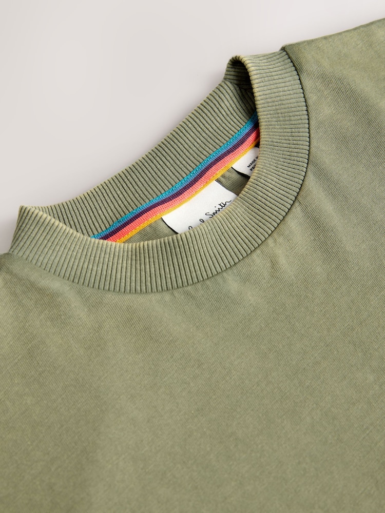 Paul Smith Junior Boys Pink/Green Signature T-Shirts Set - Image 16 of 16